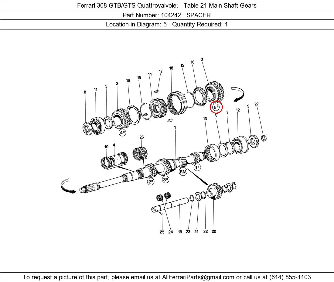 Ferrari Part 104242