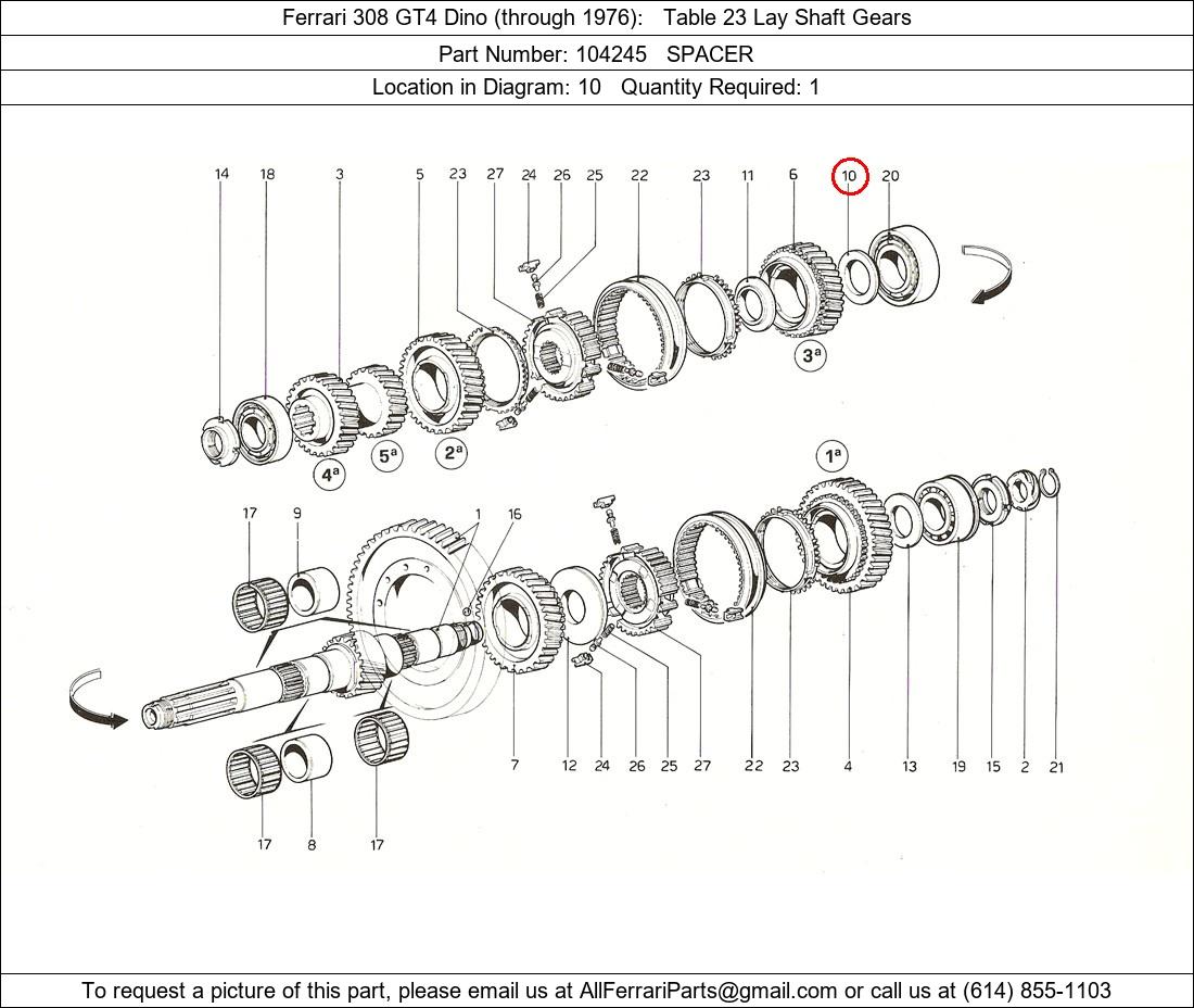 Ferrari Part 104245