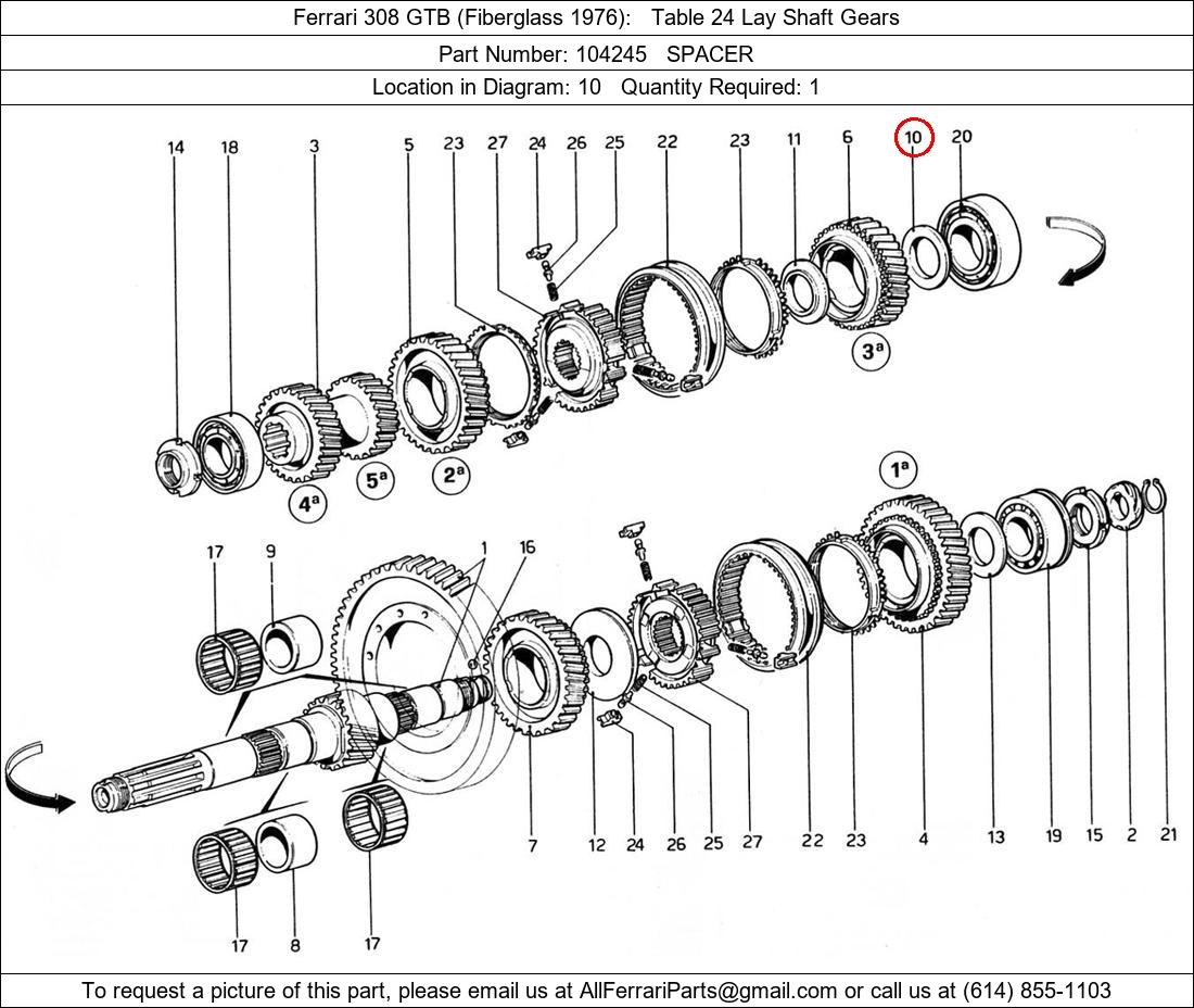 Ferrari Part 104245