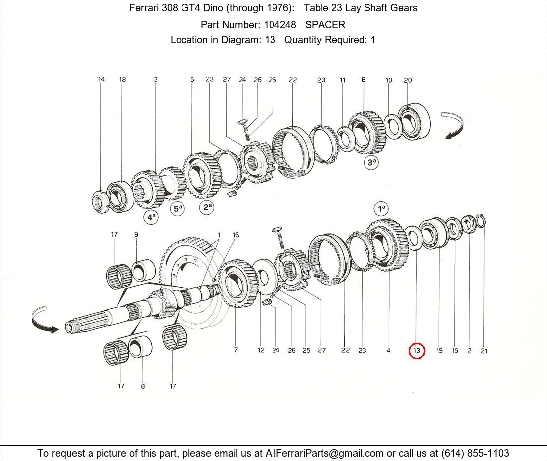 Ferrari Part 104248