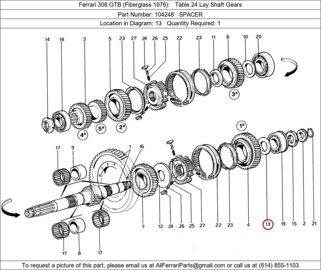 Ferrari Part 104248