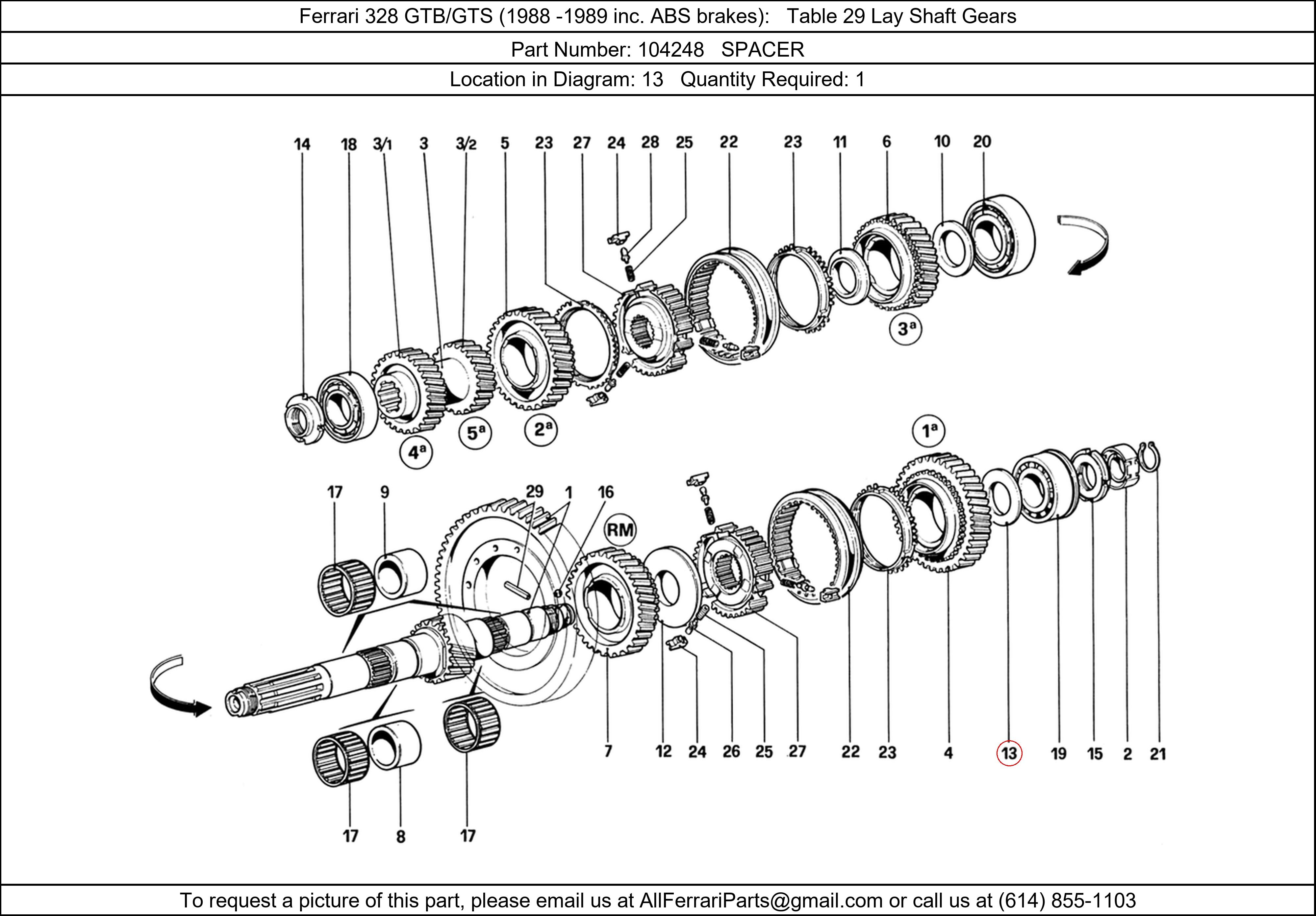 Ferrari Part 104248