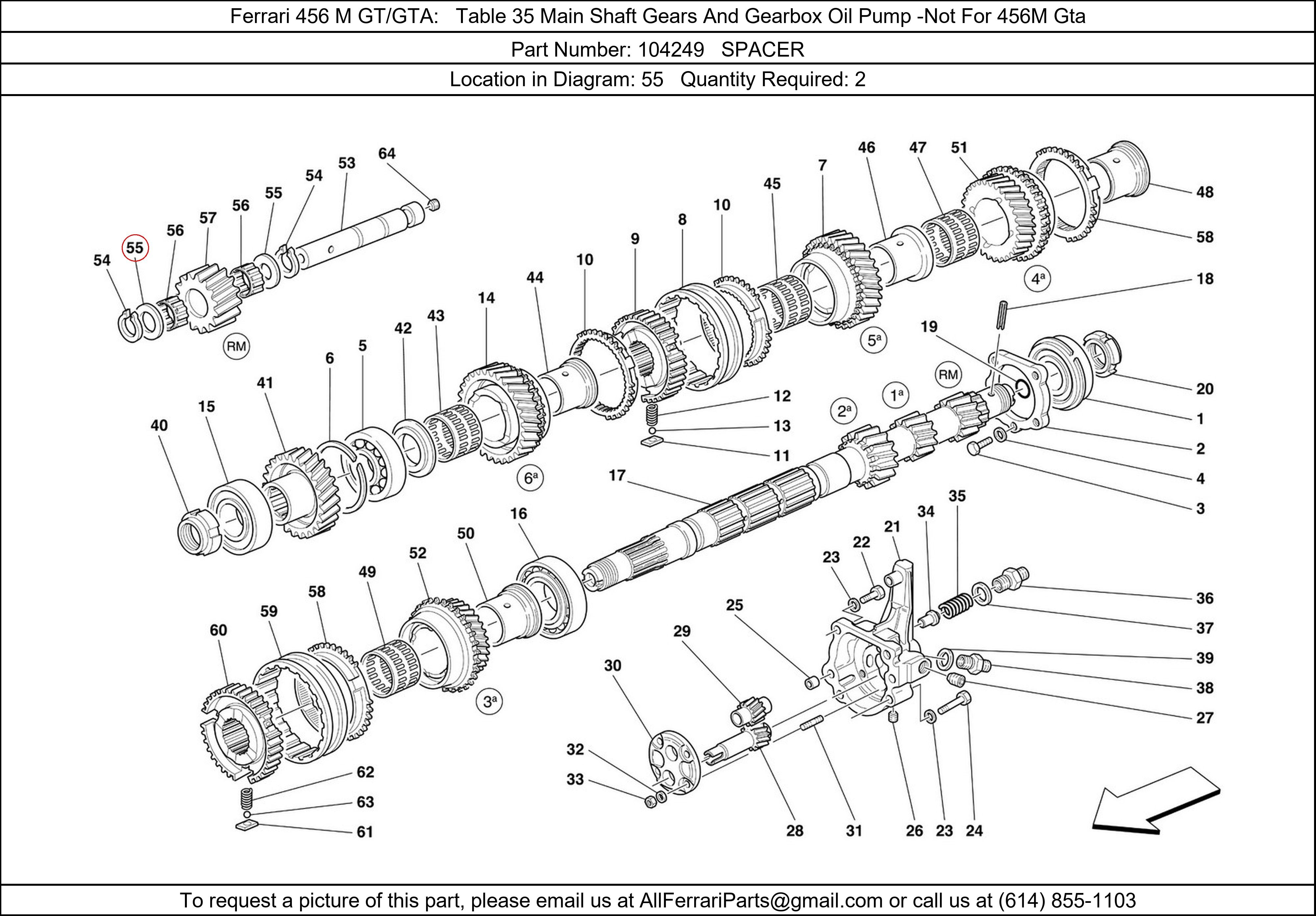 Ferrari Part 104249