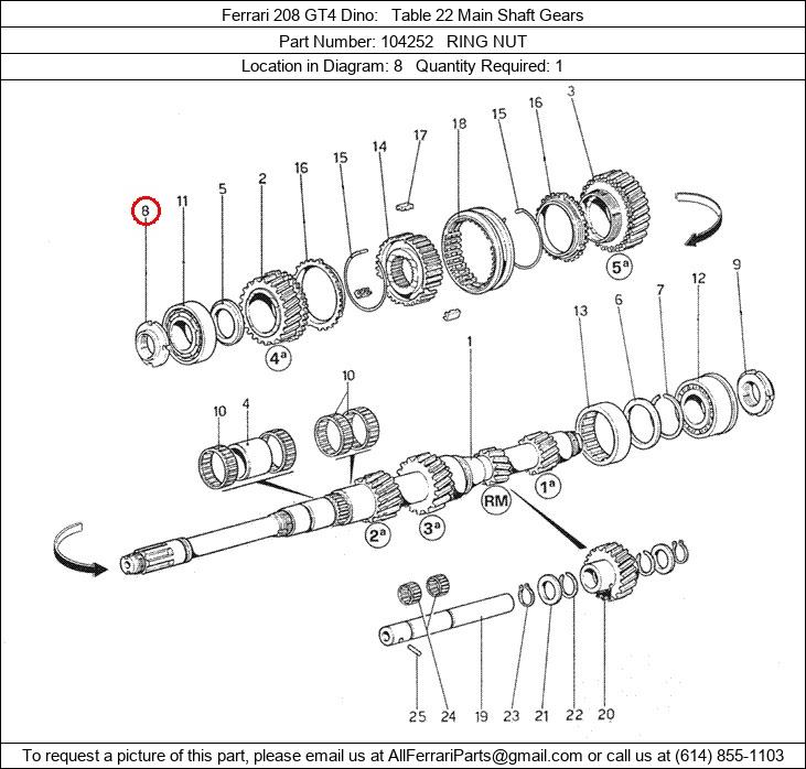 Ferrari Part 104252