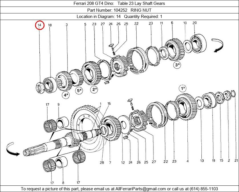 Ferrari Part 104252