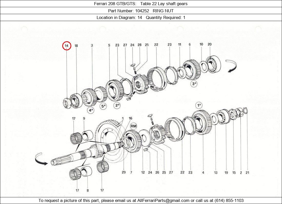 Ferrari Part 104252