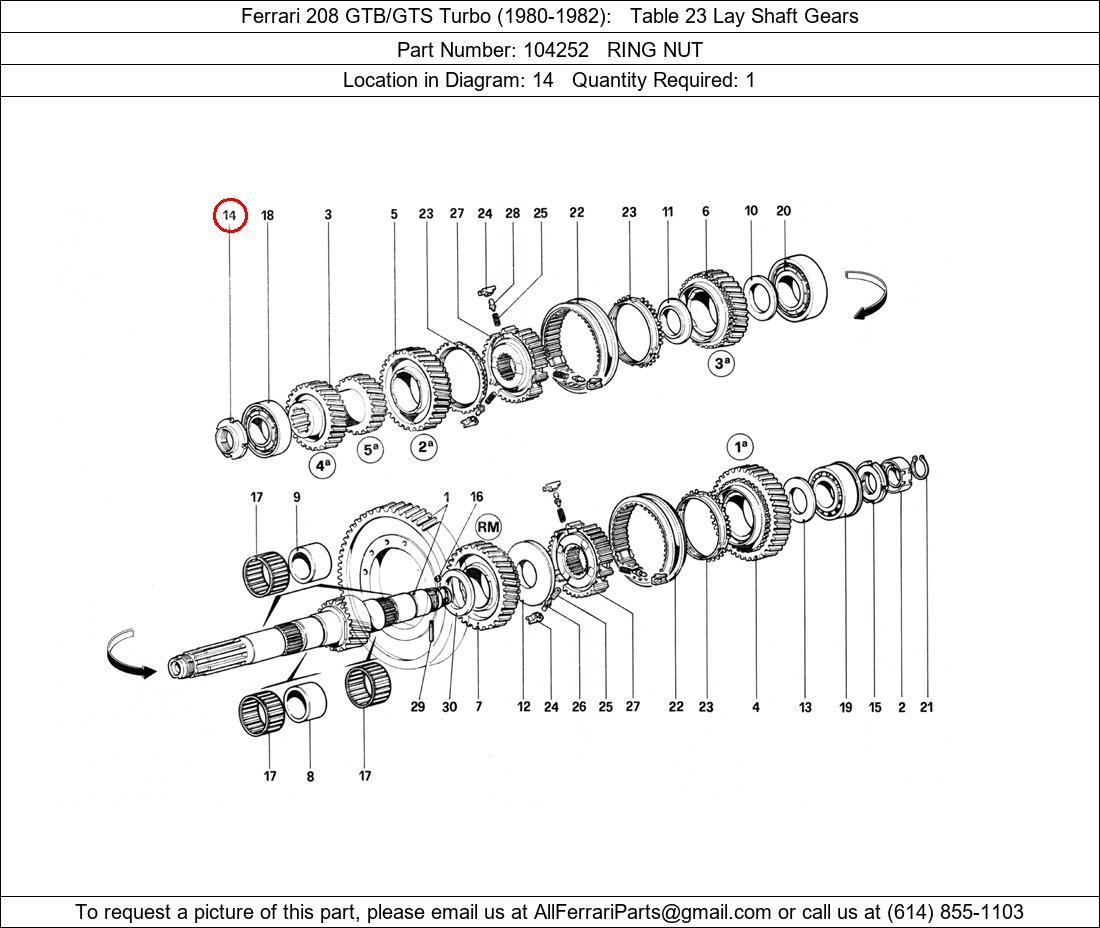 Ferrari Part 104252