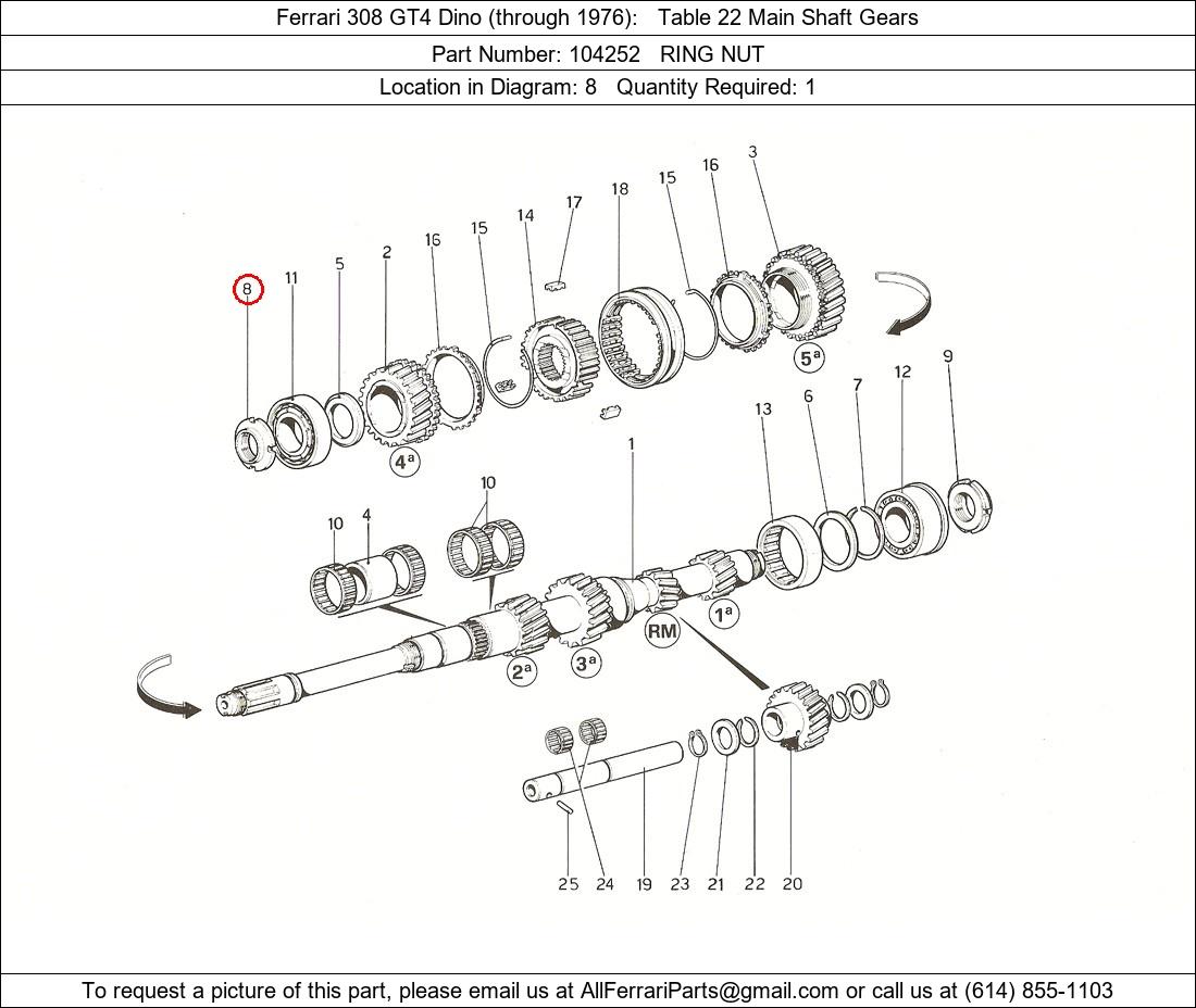 Ferrari Part 104252