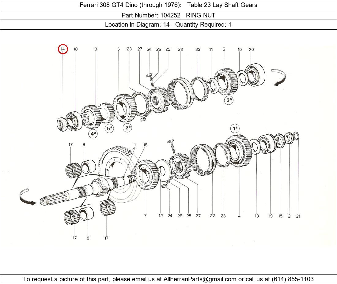 Ferrari Part 104252