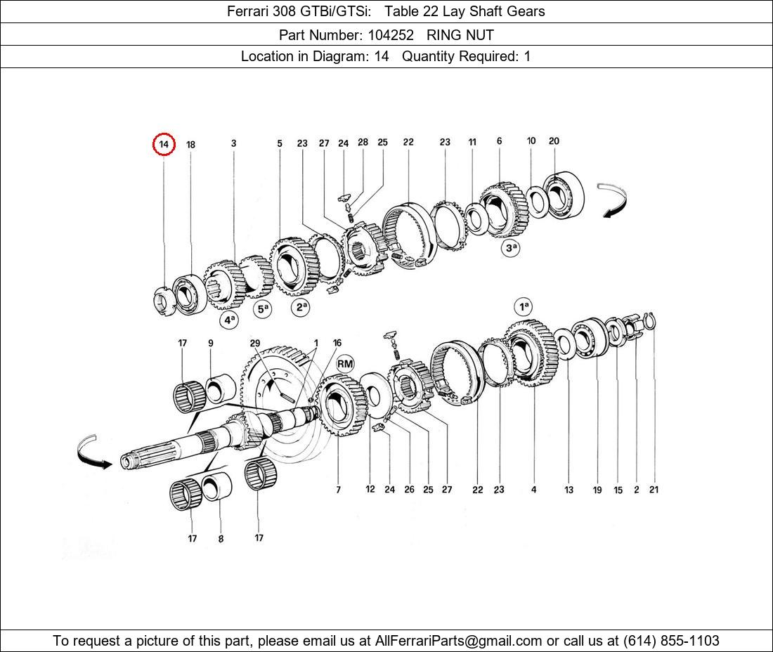 Ferrari Part 104252