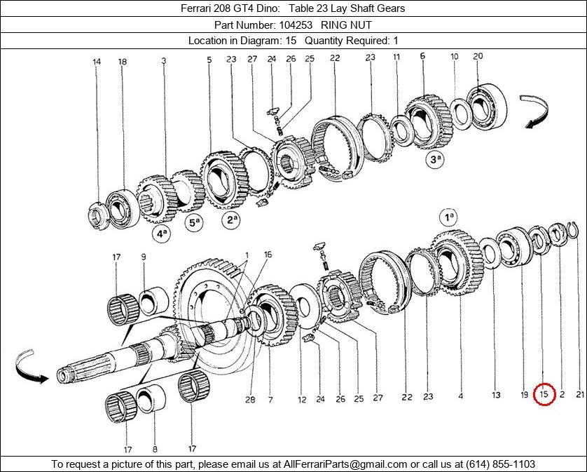 Ferrari Part 104253