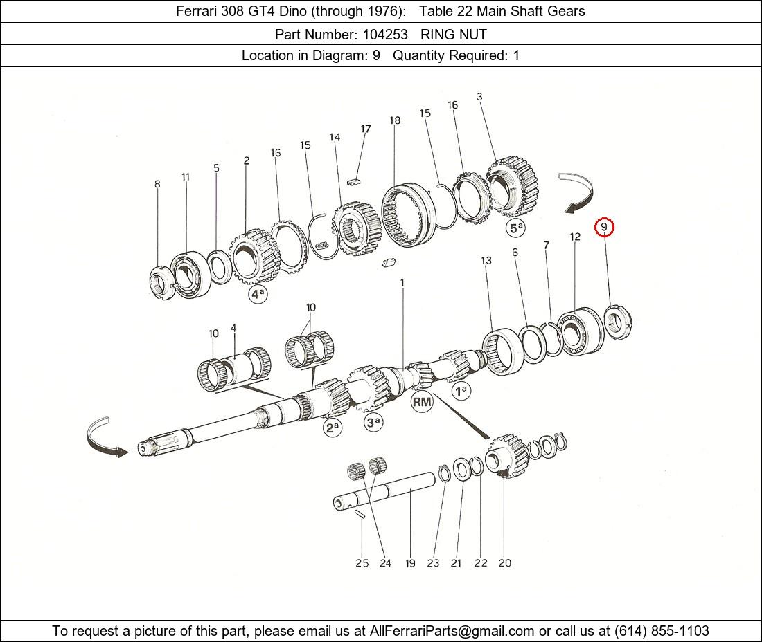 Ferrari Part 104253