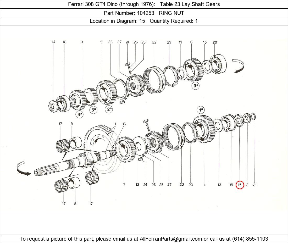 Ferrari Part 104253