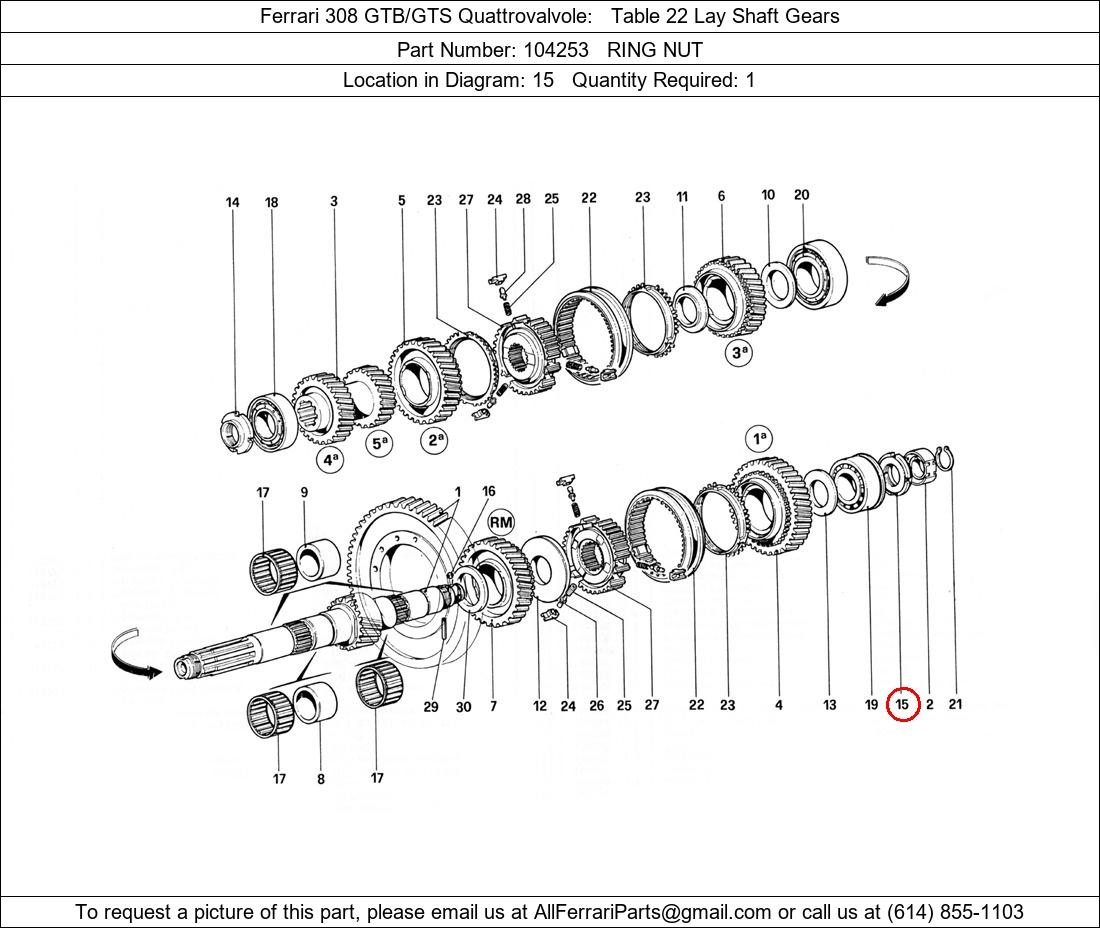 Ferrari Part 104253