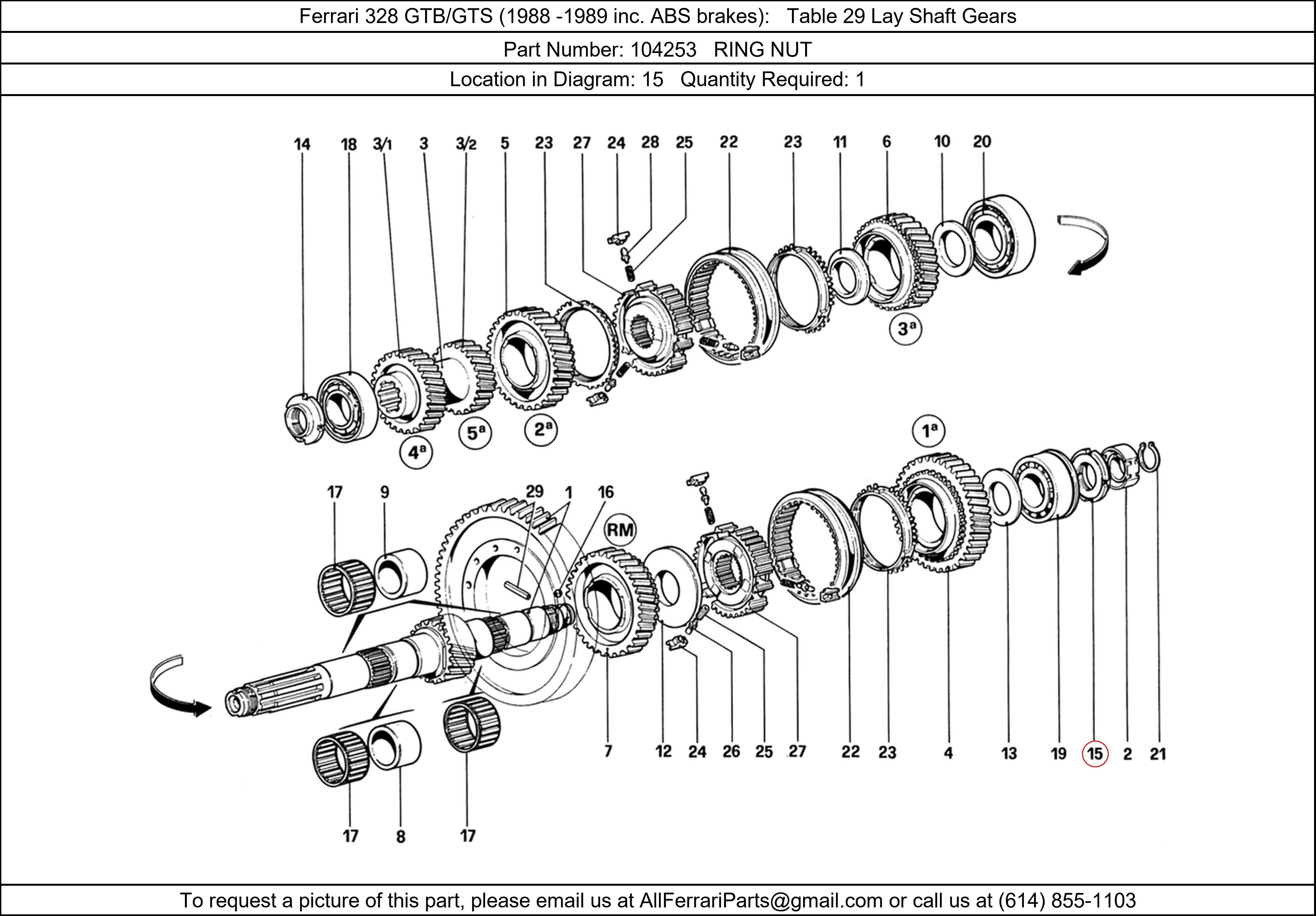 Ferrari Part 104253