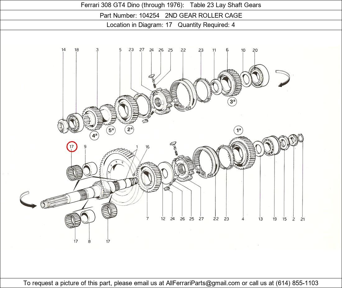 Ferrari Part 104254