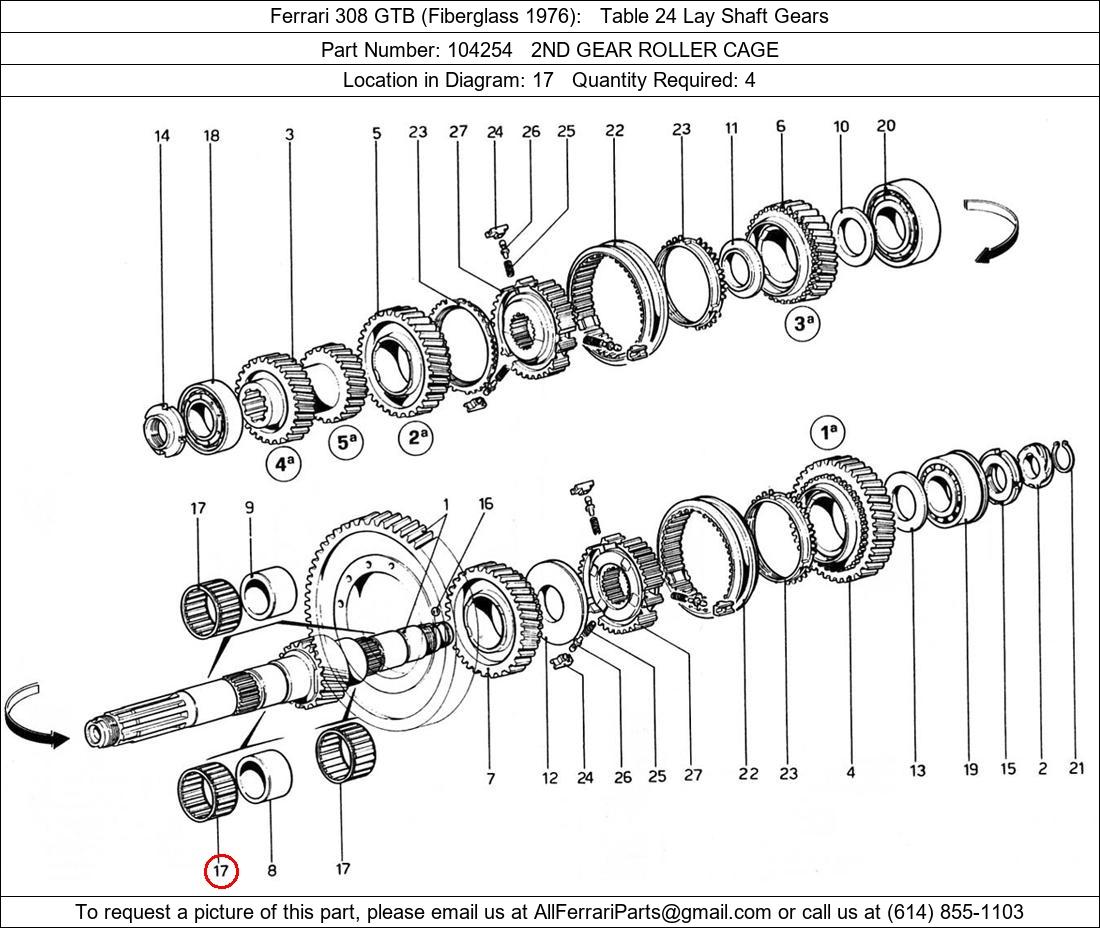 Ferrari Part 104254