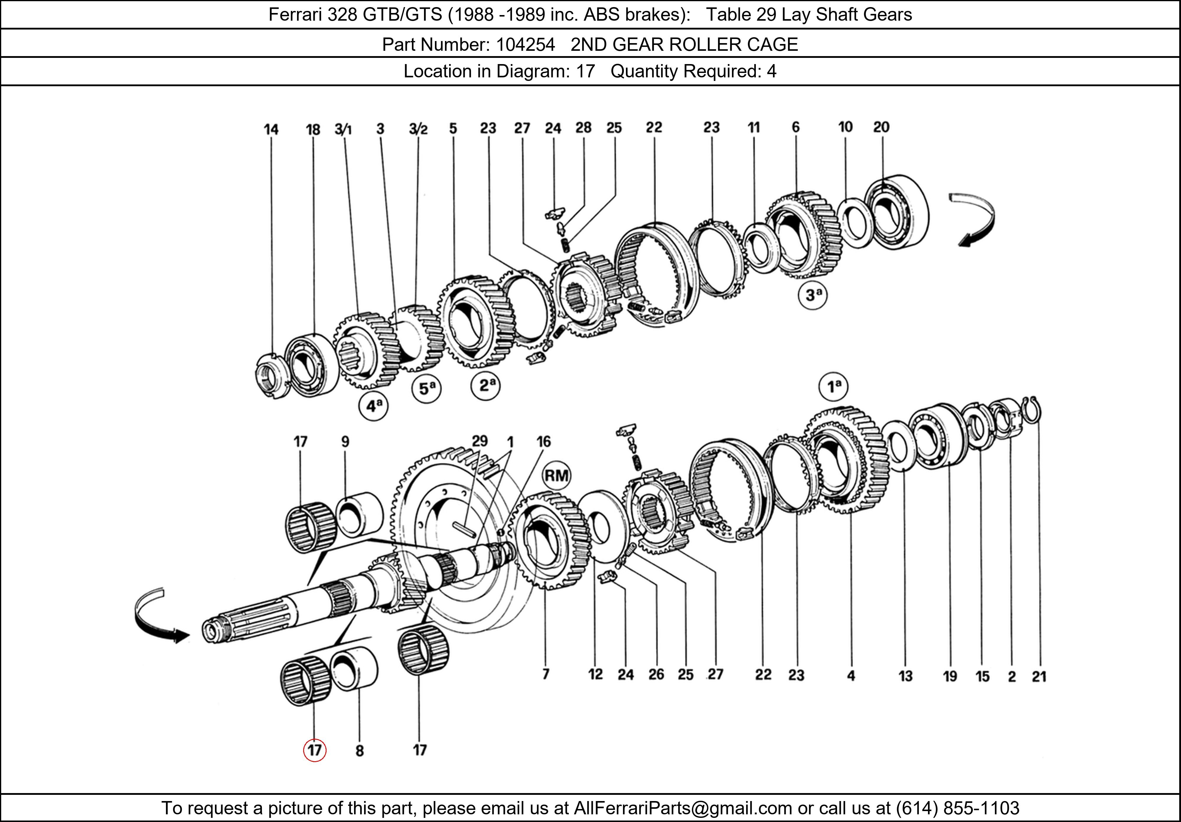 Ferrari Part 104254