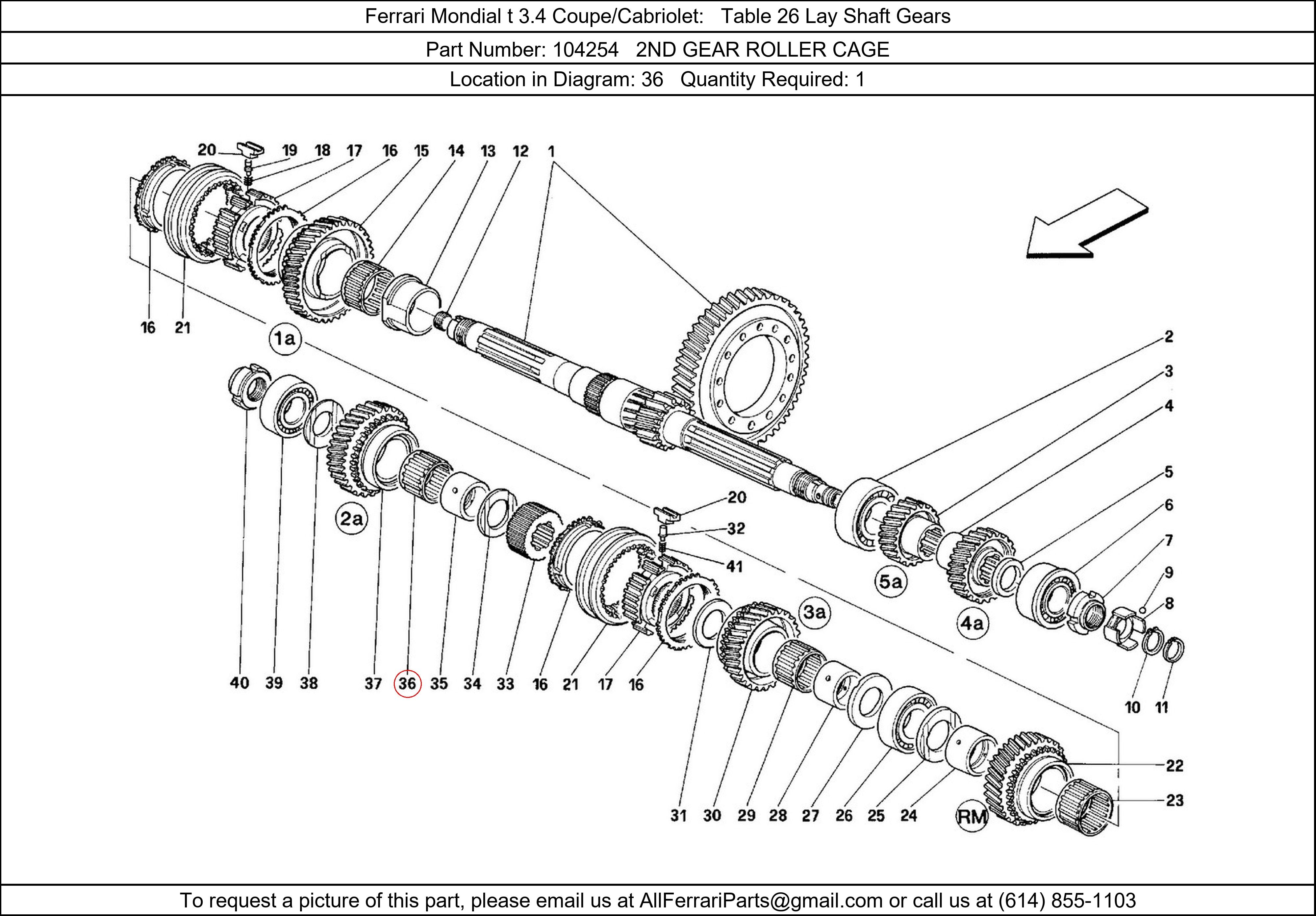 Ferrari Part 104254