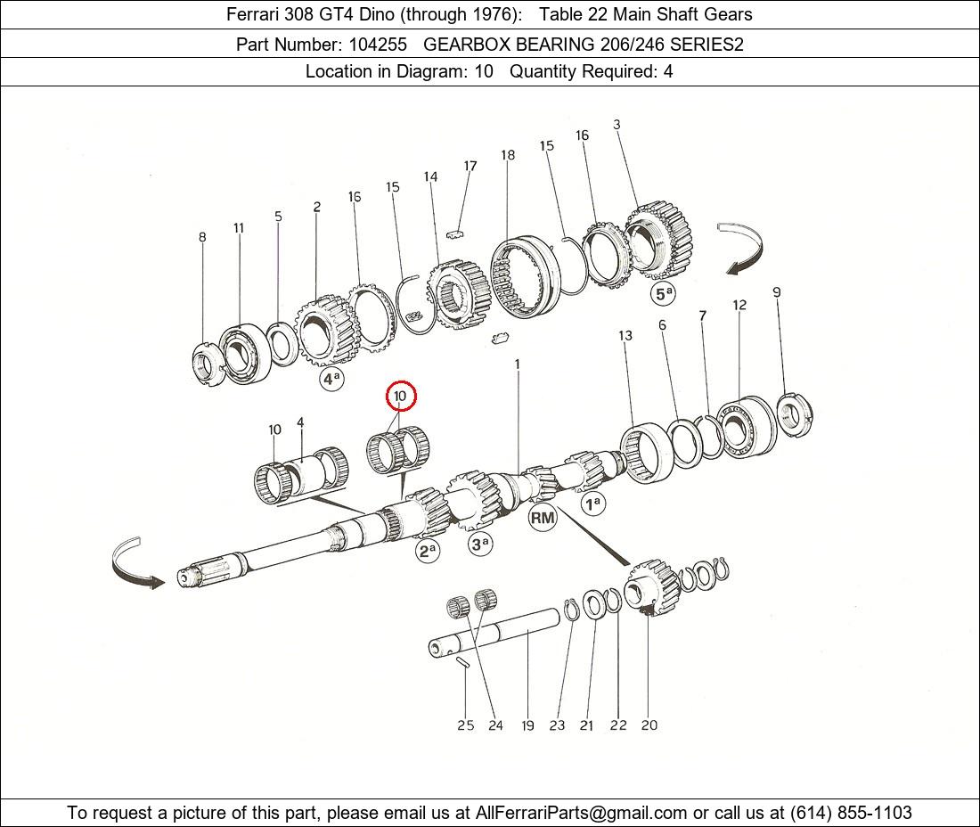 Ferrari Part 104255