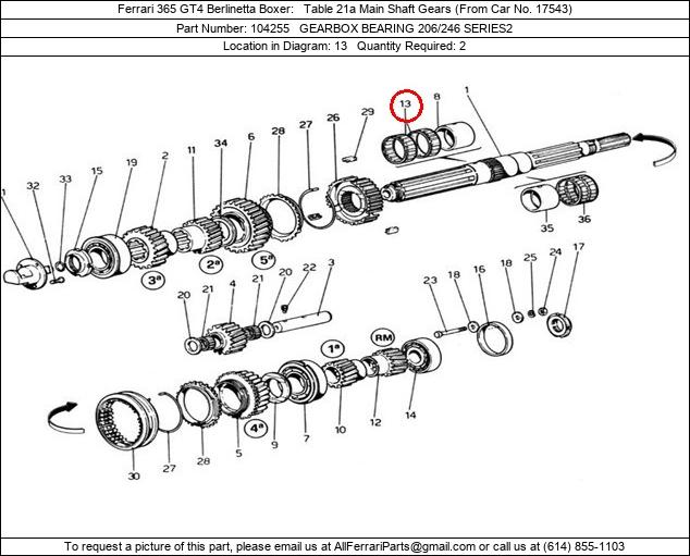 Ferrari Part 104255