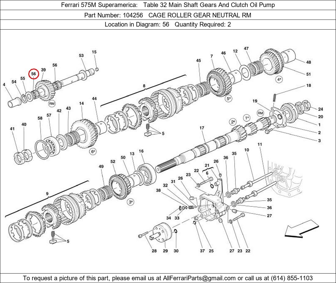 Ferrari Part 104256