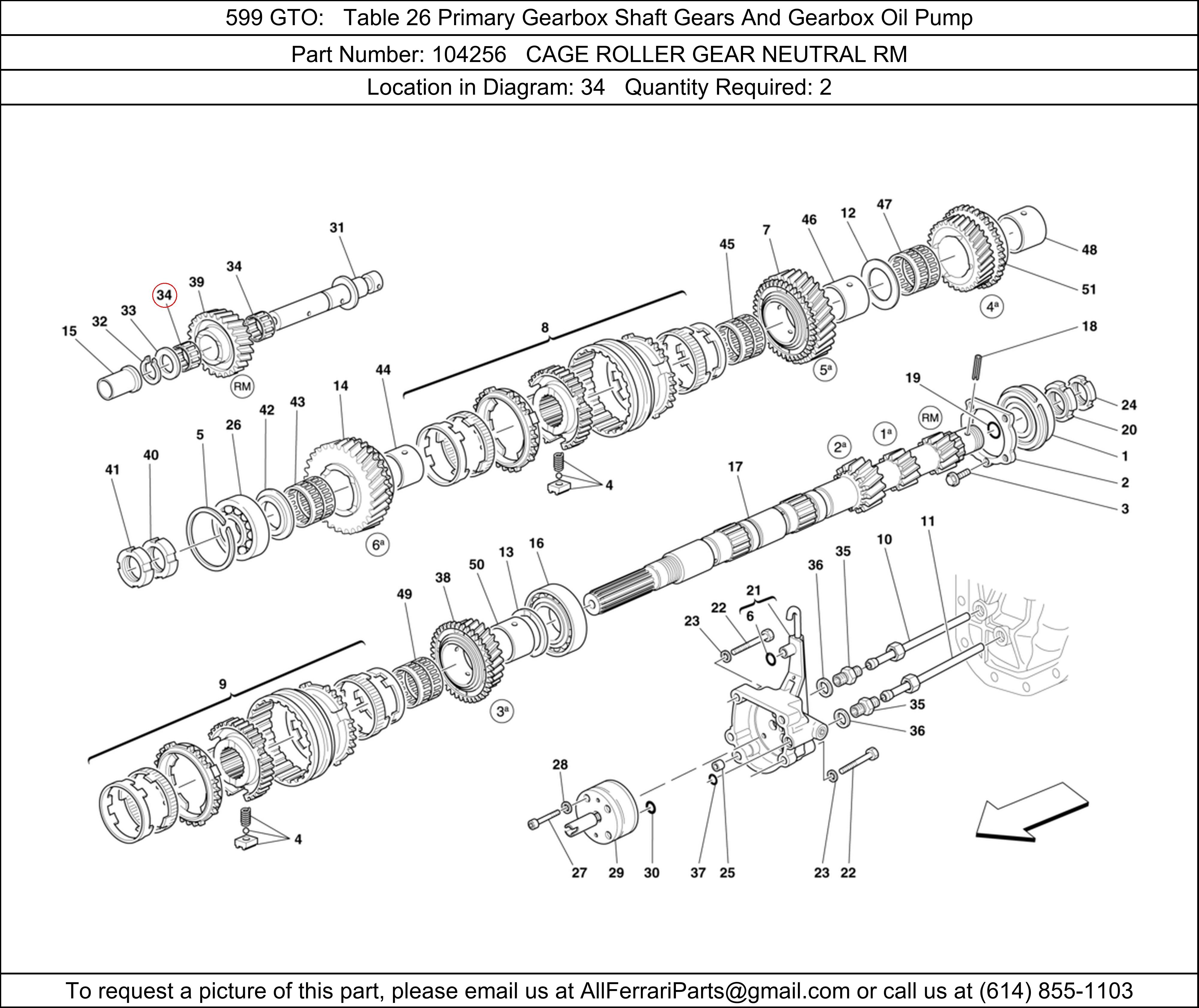 Ferrari Part 104256