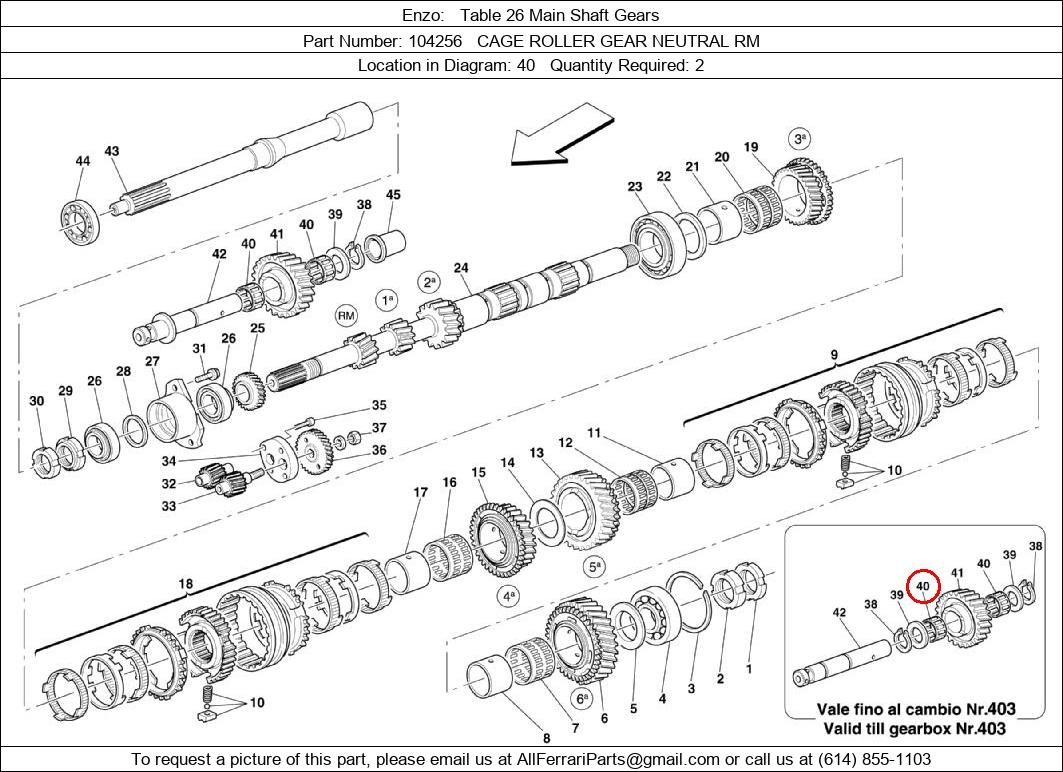 Ferrari Part 104256