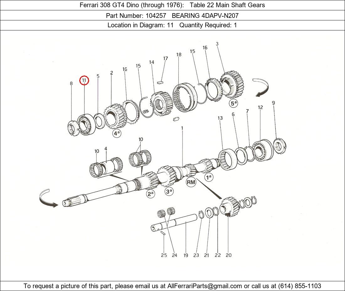 Ferrari Part 104257