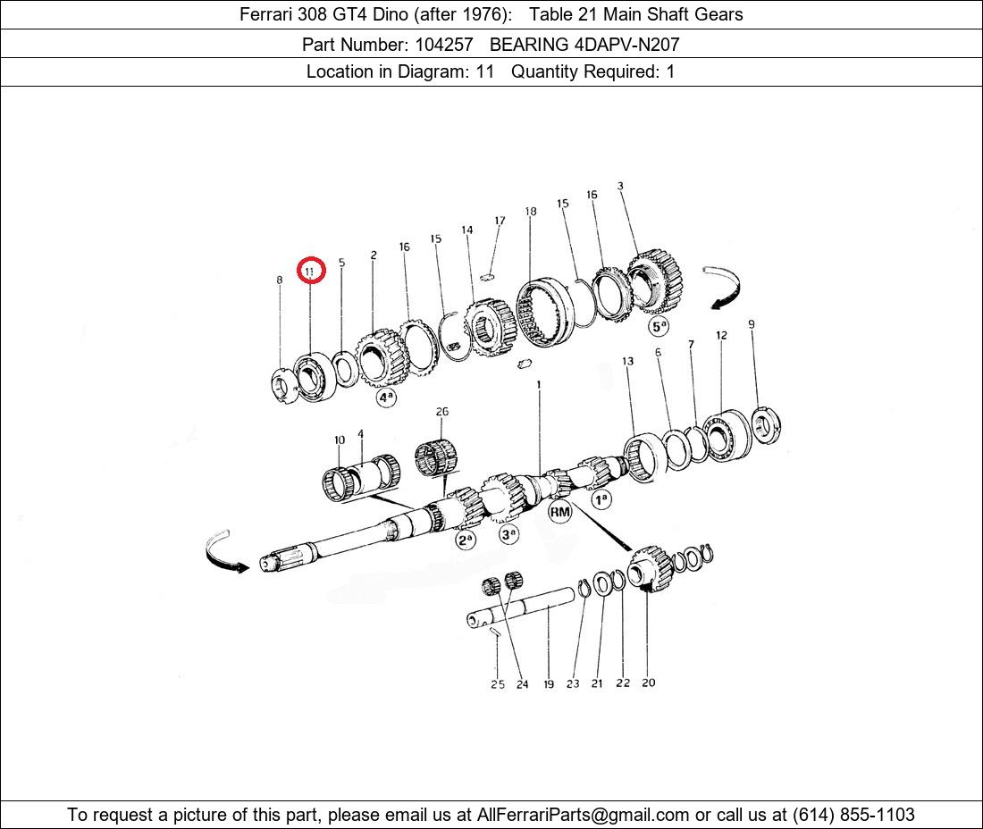 Ferrari Part 104257