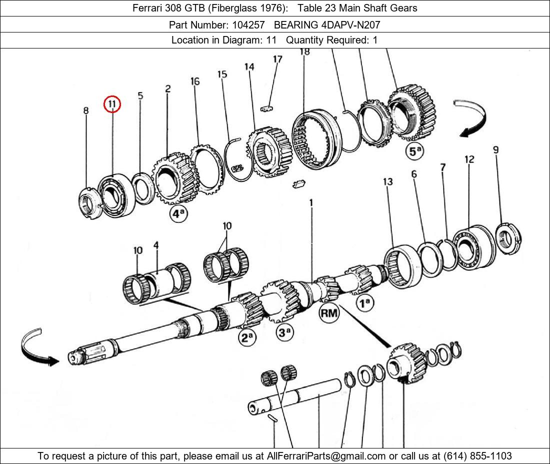 Ferrari Part 104257