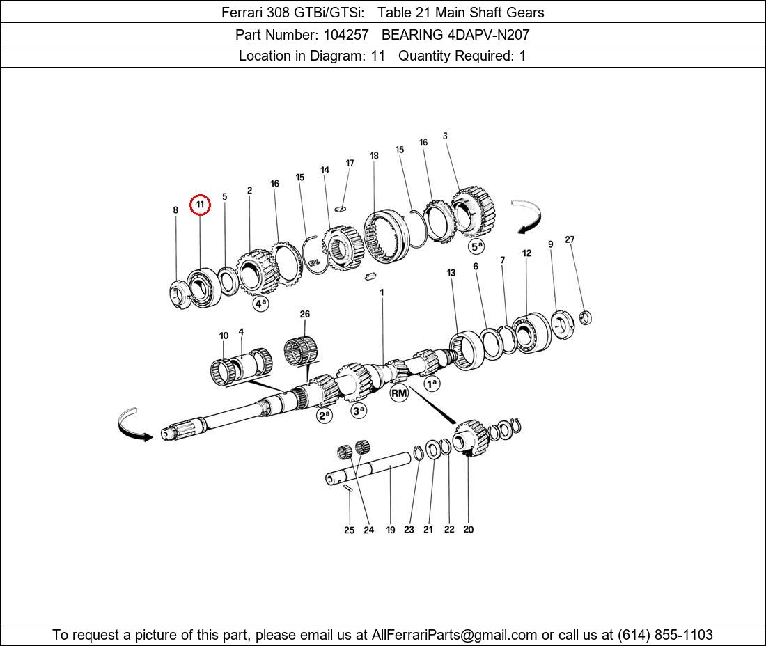 Ferrari Part 104257