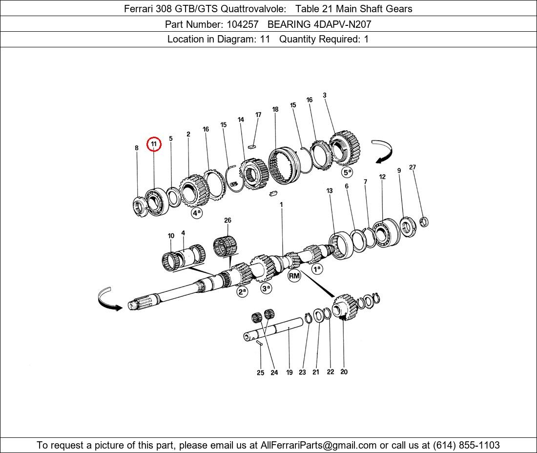 Ferrari Part 104257