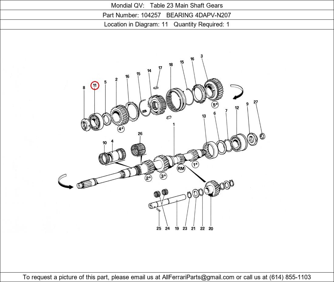 Ferrari Part 104257