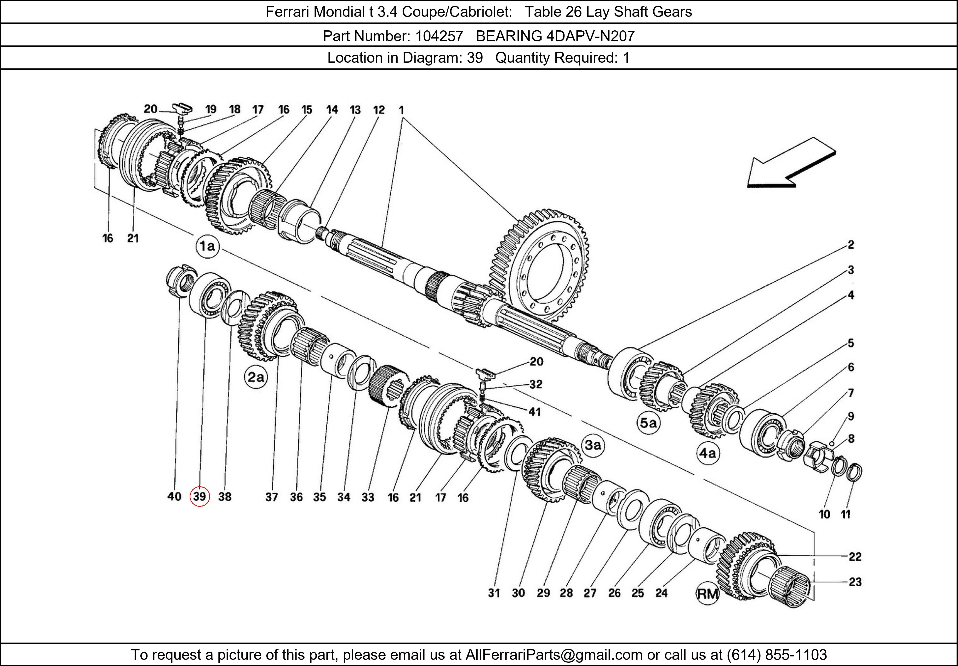 Ferrari Part 104257