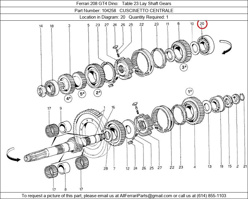 Ferrari Part 104258