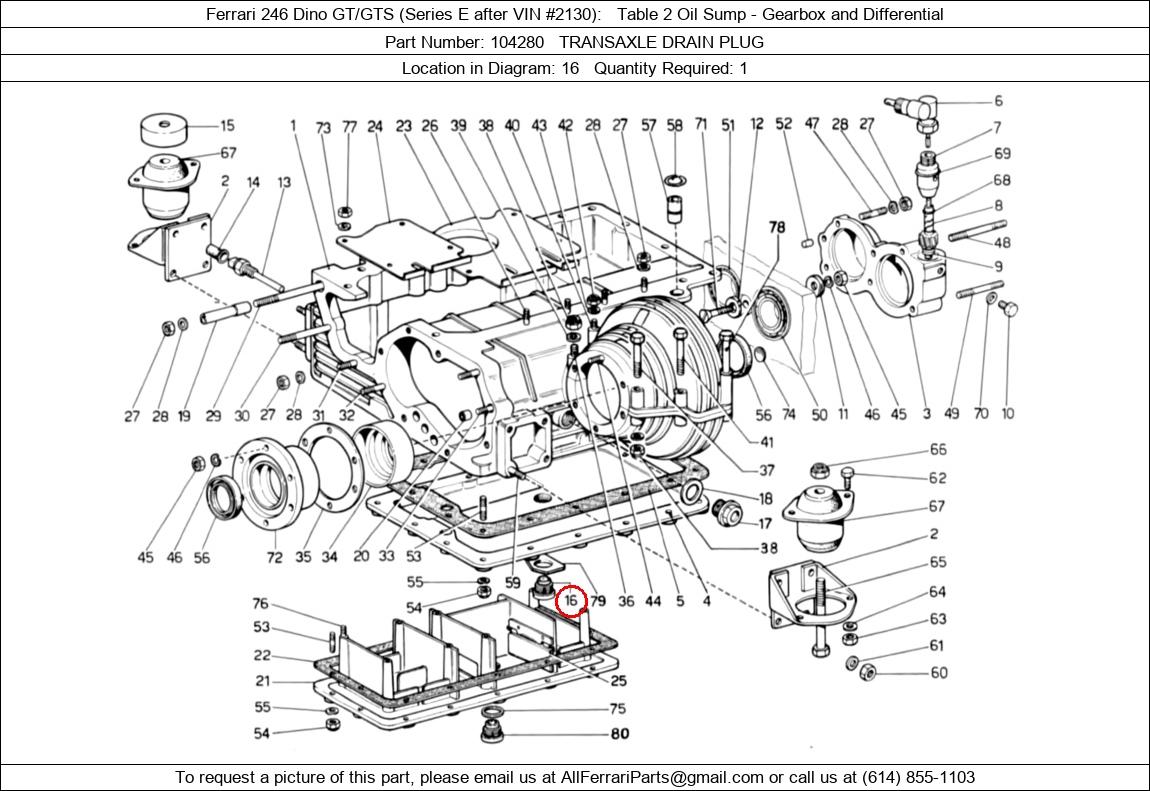 Ferrari Part 104280