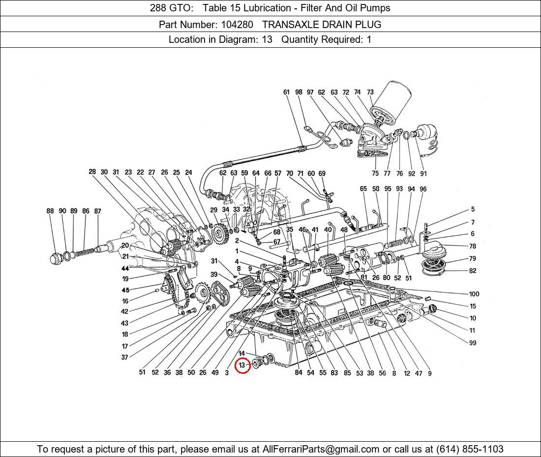 Ferrari Part 104280