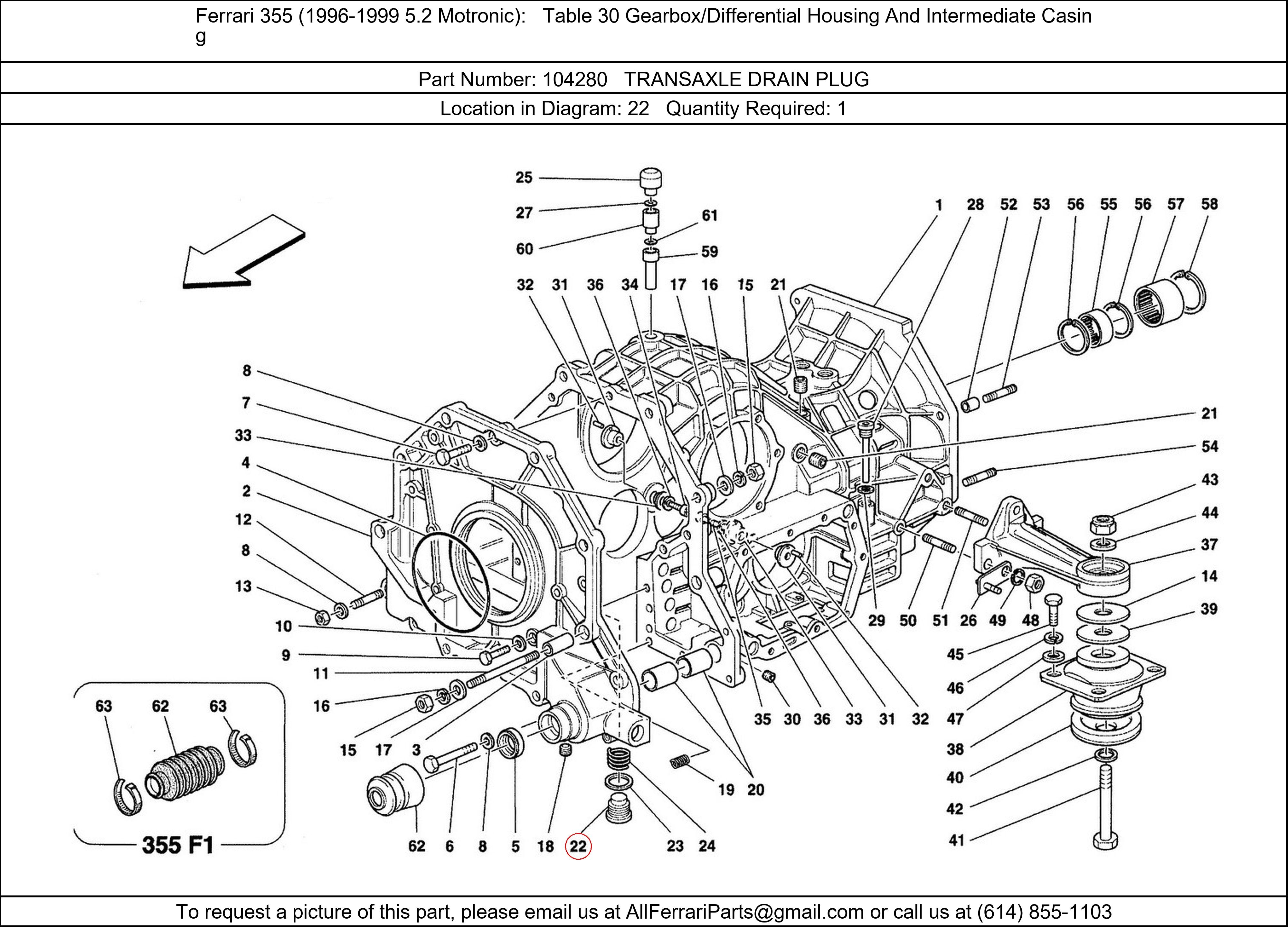 Ferrari Part 104280