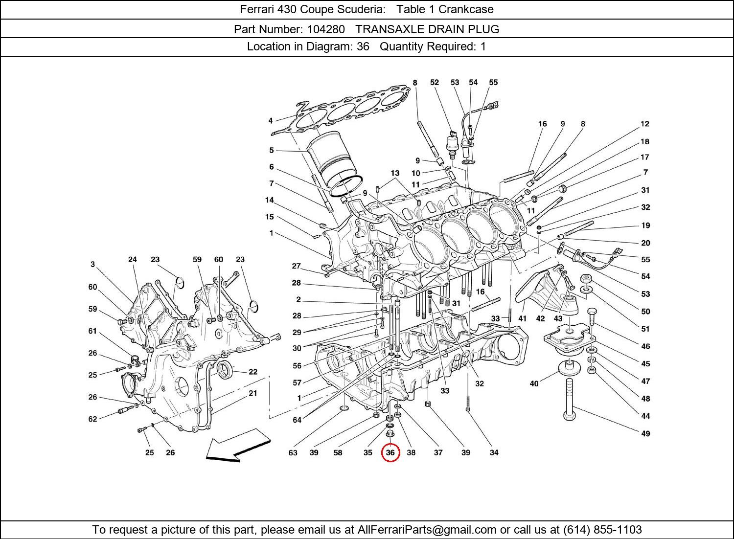 Ferrari Part 104280