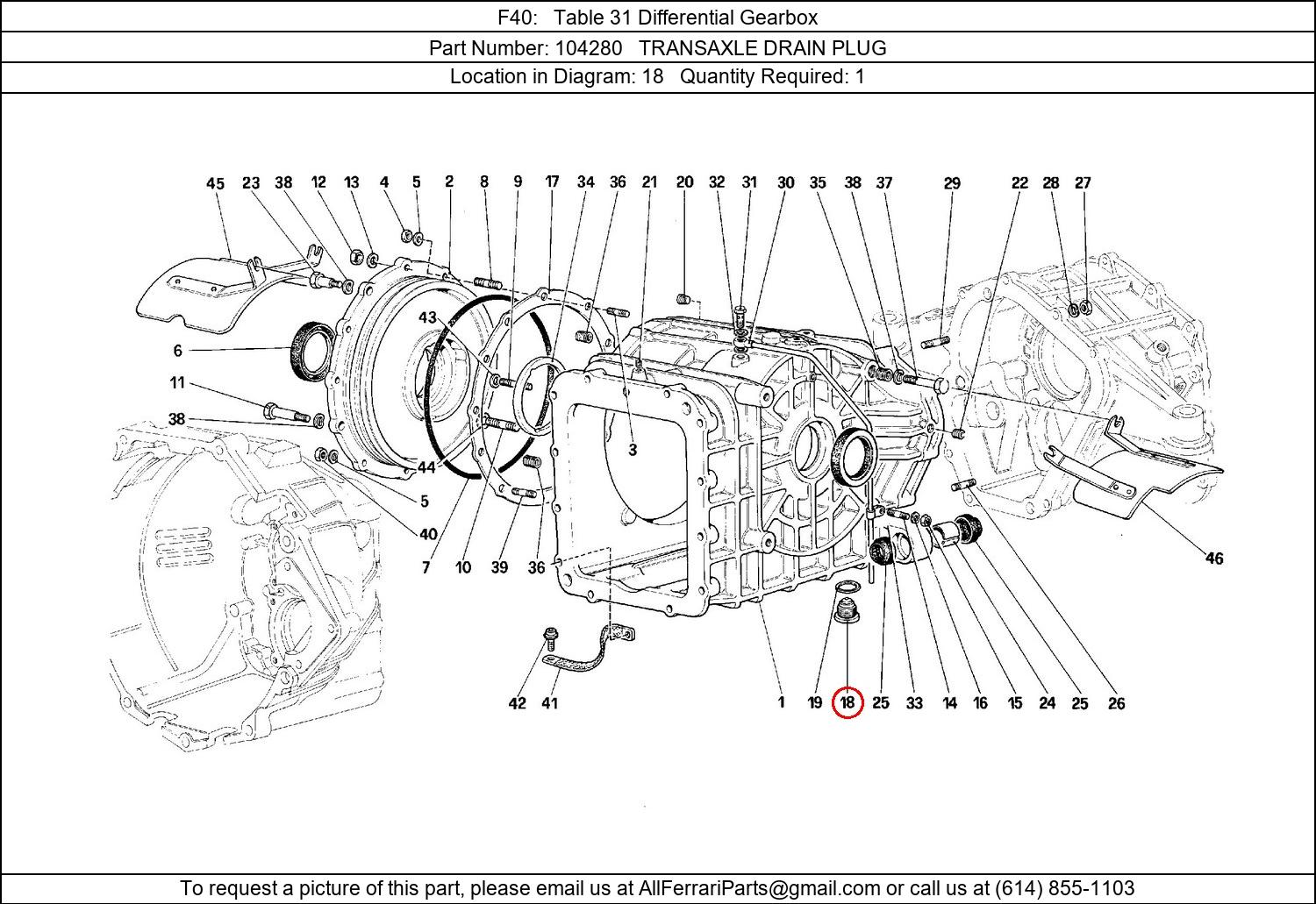 Ferrari Part 104280