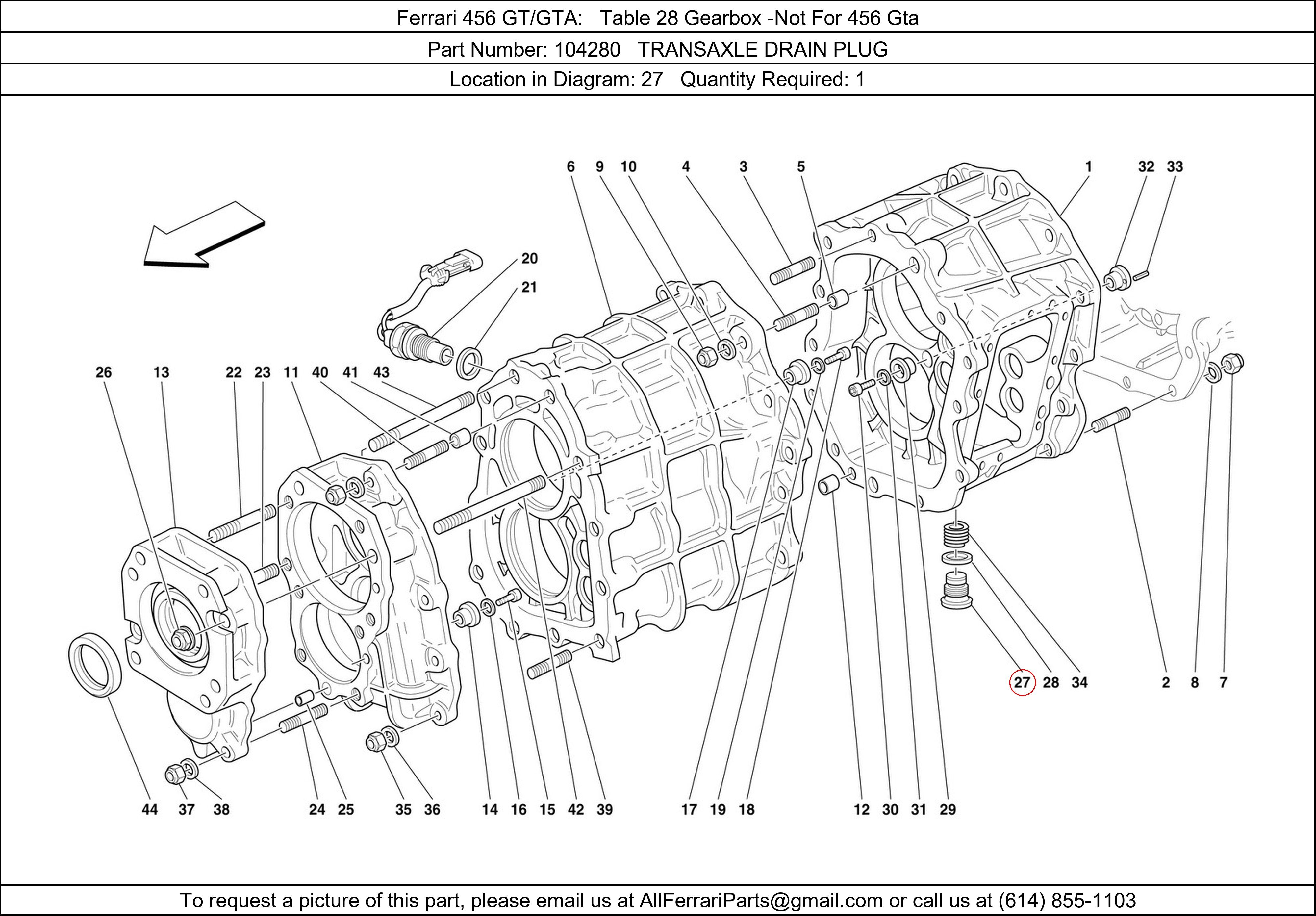 Ferrari Part 104280