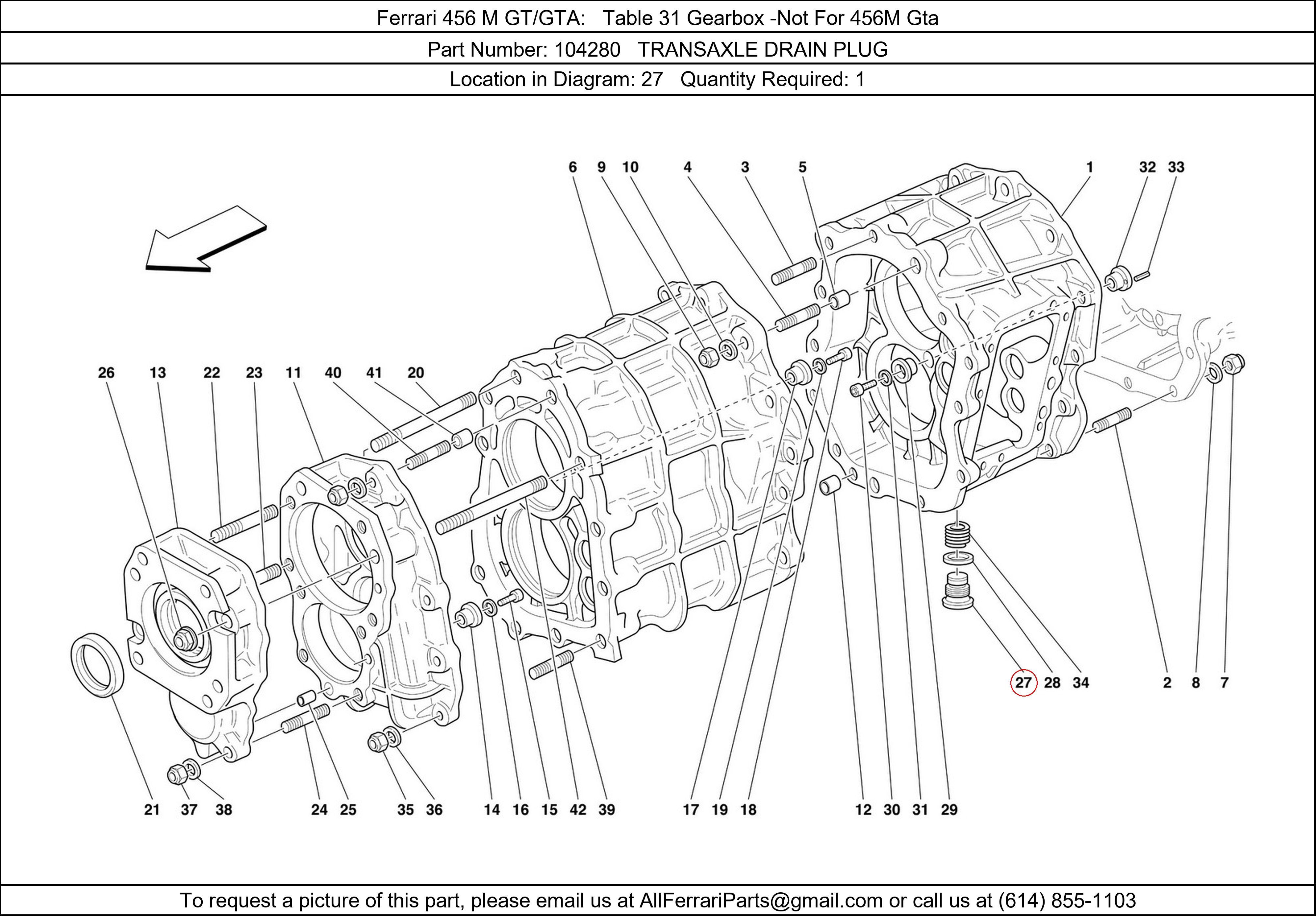 Ferrari Part 104280