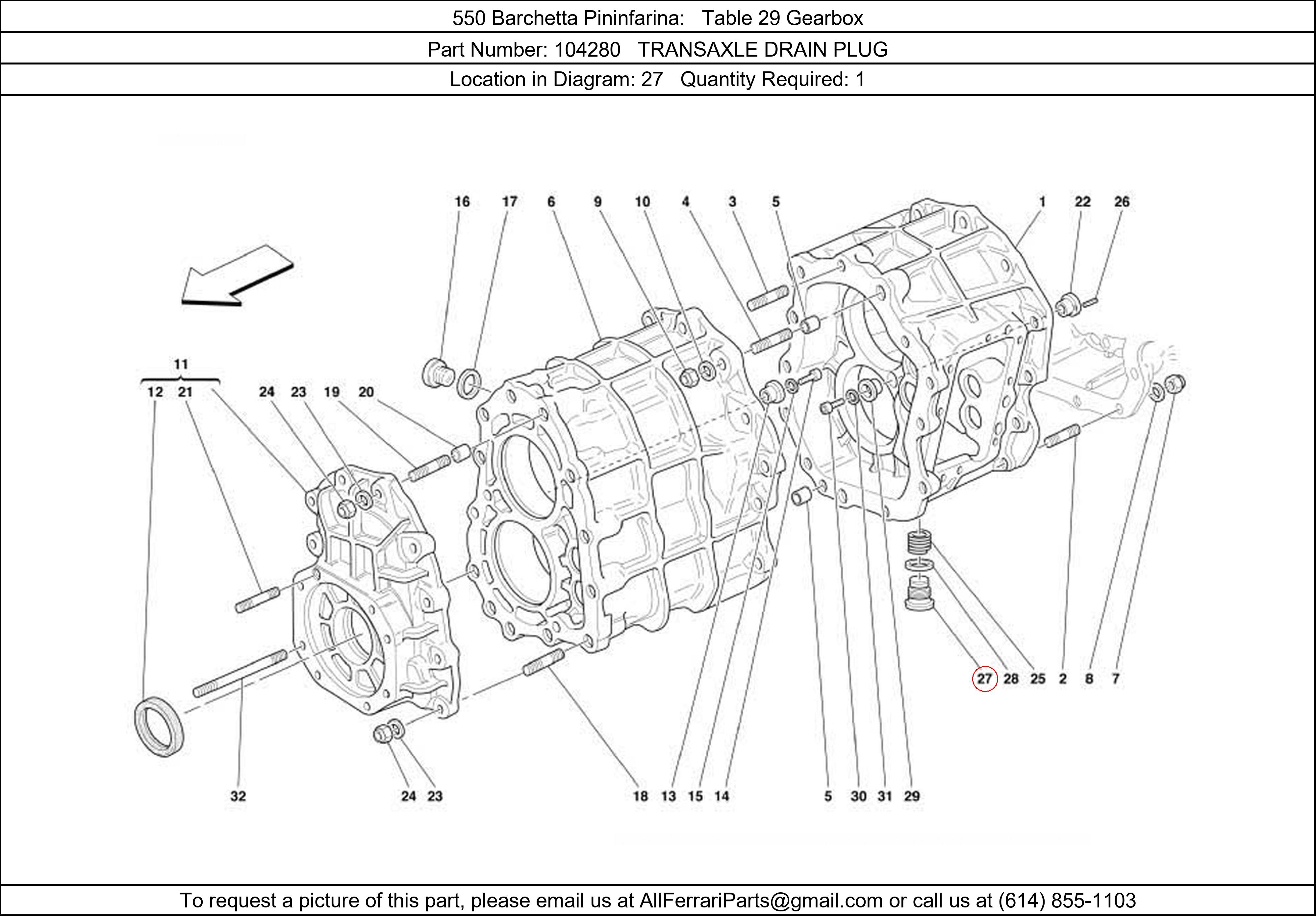 Ferrari Part 104280