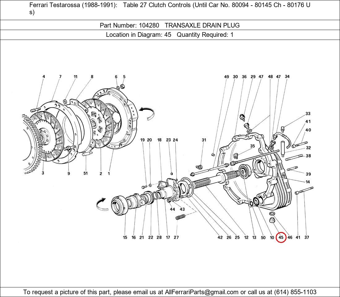 Ferrari Part 104280