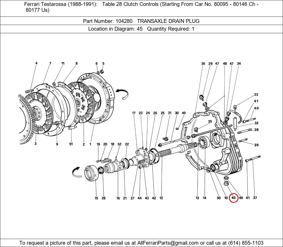 Ferrari Part 104280