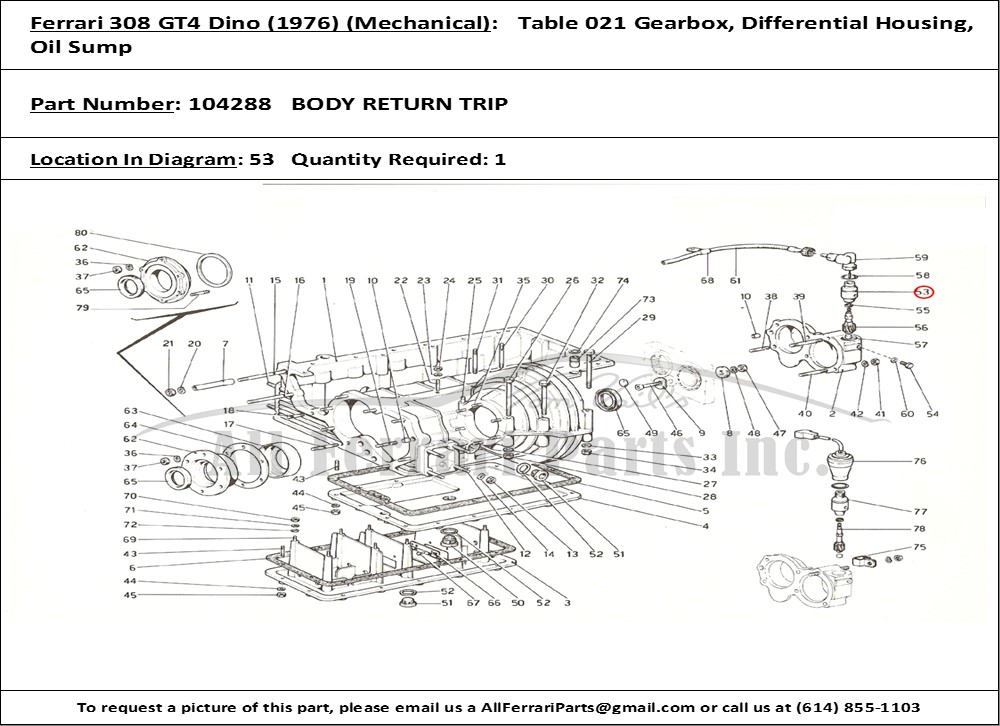 Ferrari Part 104288