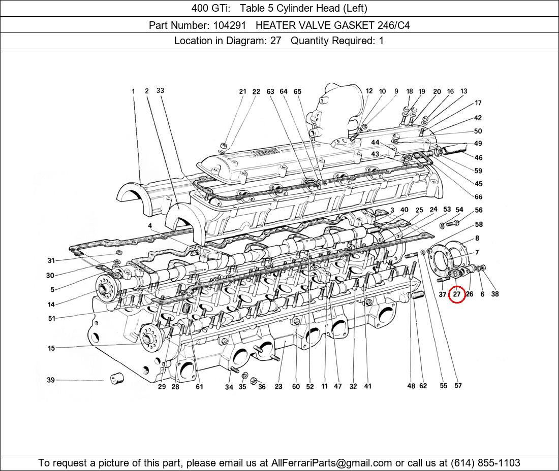 Ferrari Part 104291