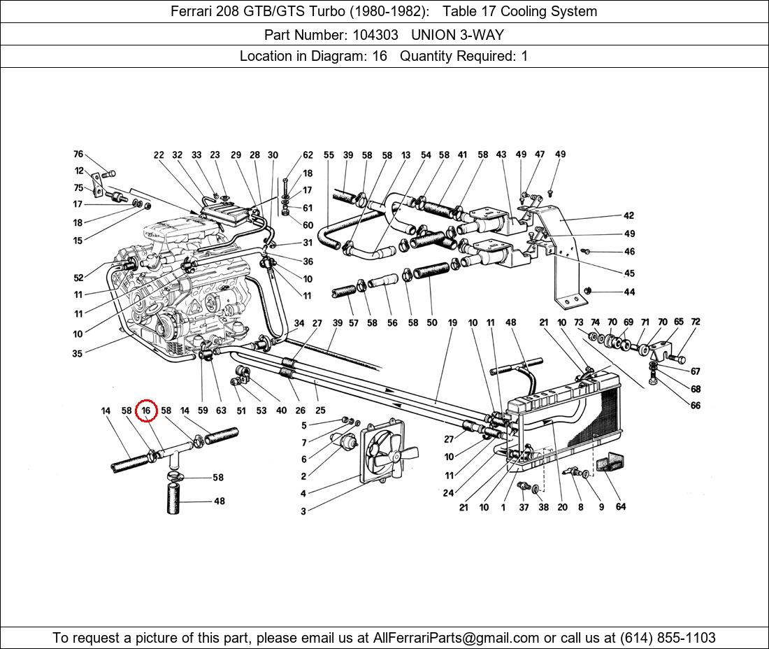 Ferrari Part 104303