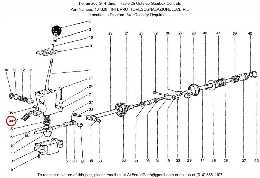 Ferrari Part 104320